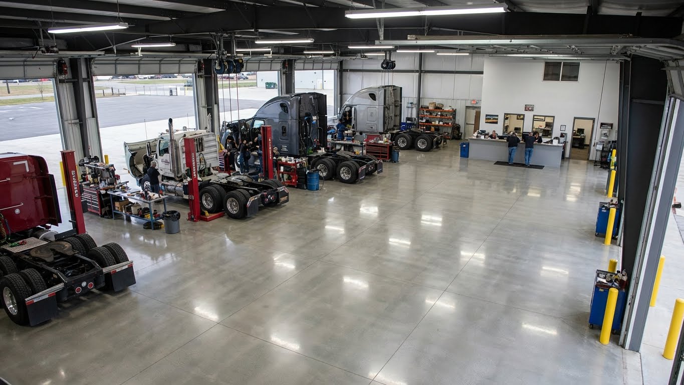 Промышленные бетонные полы в Беларуси под ключ