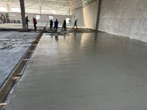 Промышленные бетонные полы в Беларуси под ключ
