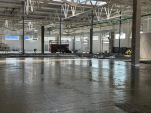 Промышленные бетонные полы в Беларуси под ключ