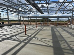 Промышленные бетонные полы в Беларуси под ключ