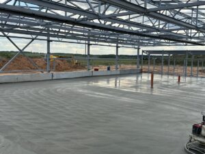 Промышленные бетонные полы в Беларуси под ключ