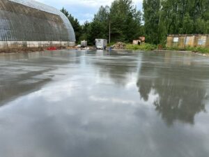 Промышленные бетонные полы в Беларуси под ключ