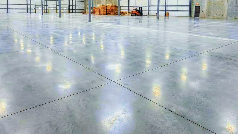 Промышленные бетонные полы в Беларуси под ключ