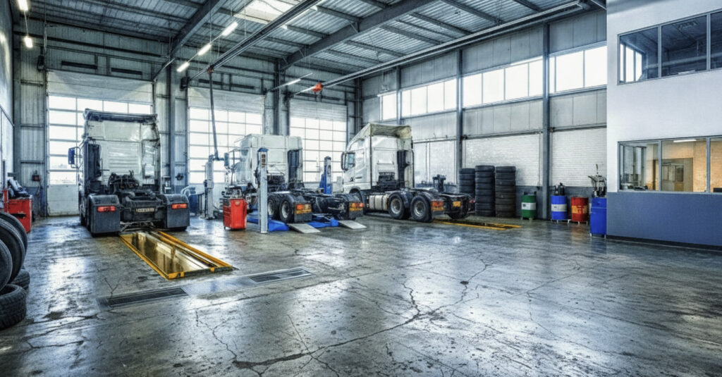 Промышленные бетонные полы в Беларуси под ключ